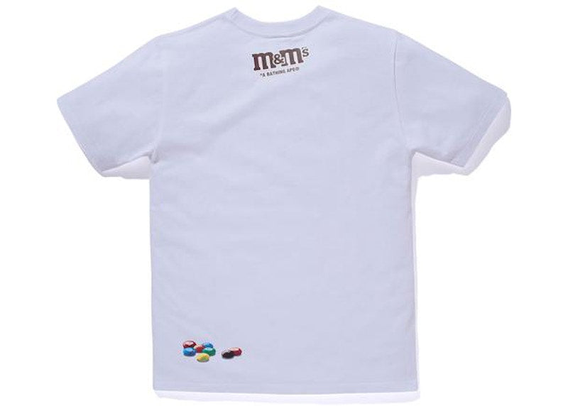 BAPE x M&M's Womens Ape Head Tee White