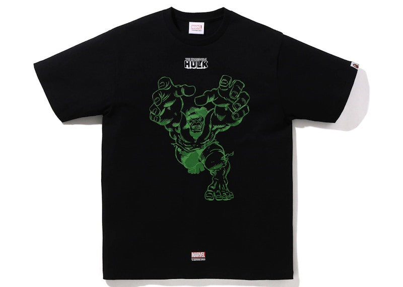 BAPE x Marvel Comics Hulk T-Shirt Black