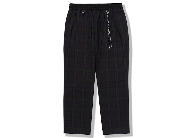 BAPE x Mastermind Check Pants Green