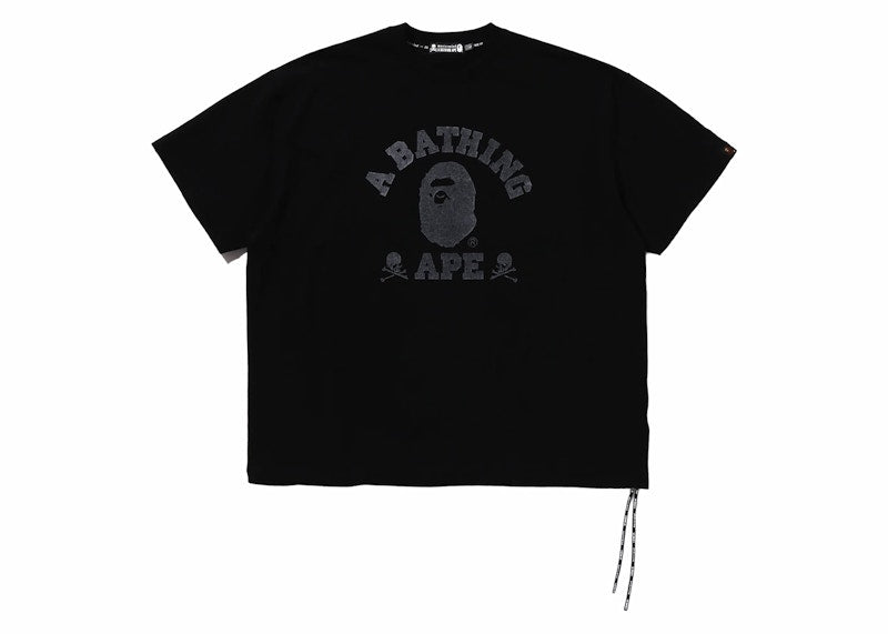 BAPE x Mastermind College Relaxed Fit Tee Black