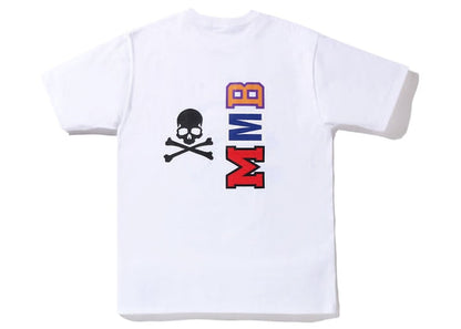 BAPE x Mastermind Half Shark MMB Tee White