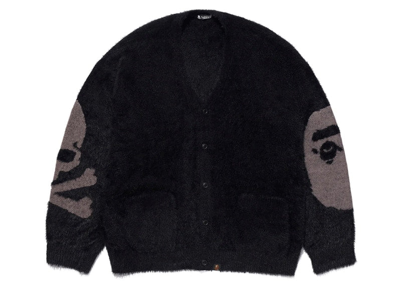 BAPE x Mastermind Japan Knit Cardigan Black
