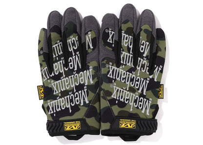 BAPE x Mechanix Glove Green