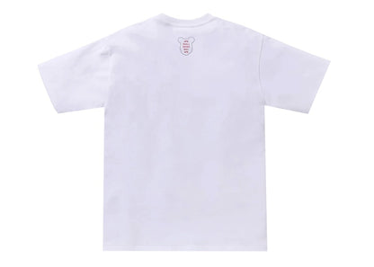 BAPE x Medicom Toy ABC Camo Bear Milo Tee White