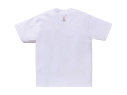 BAPE x Medicom Toy Be@R College Tee White