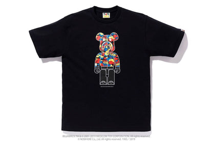BAPE x Medicom Toy Camo Bear Tee Black