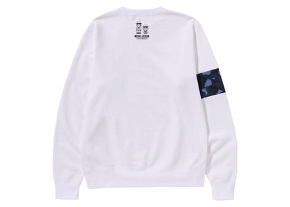 BAPE x Michael Jackson Baby Milo Crewneck White