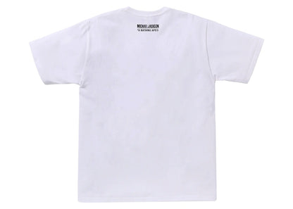 BAPE x Michael Jackson Tee White