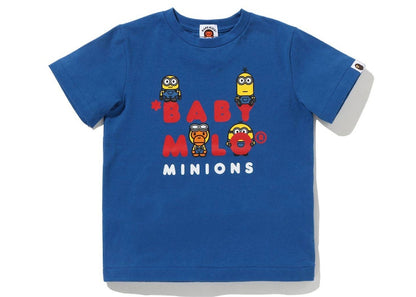 BAPE x Minions 03 Kids Tee Blue