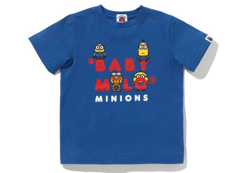 BAPE x Minions 03 Kids Tee Blue