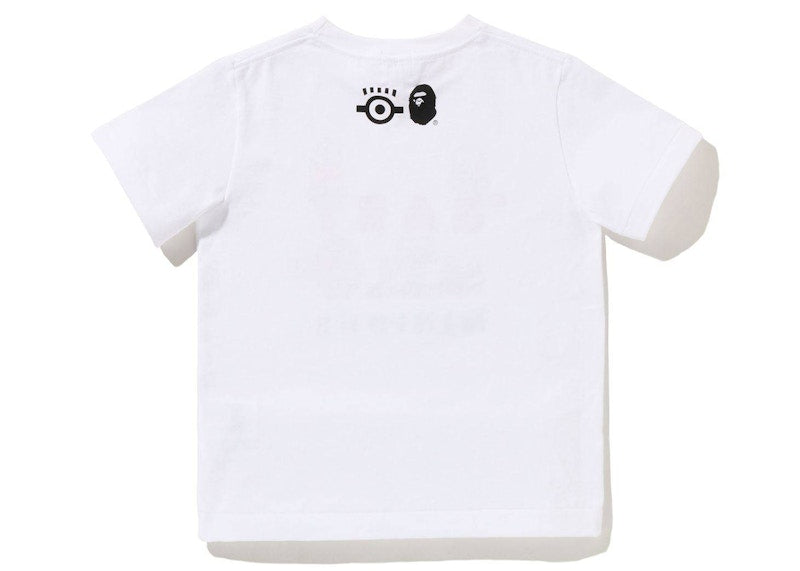 BAPE x Minions 03 Kids Tee White