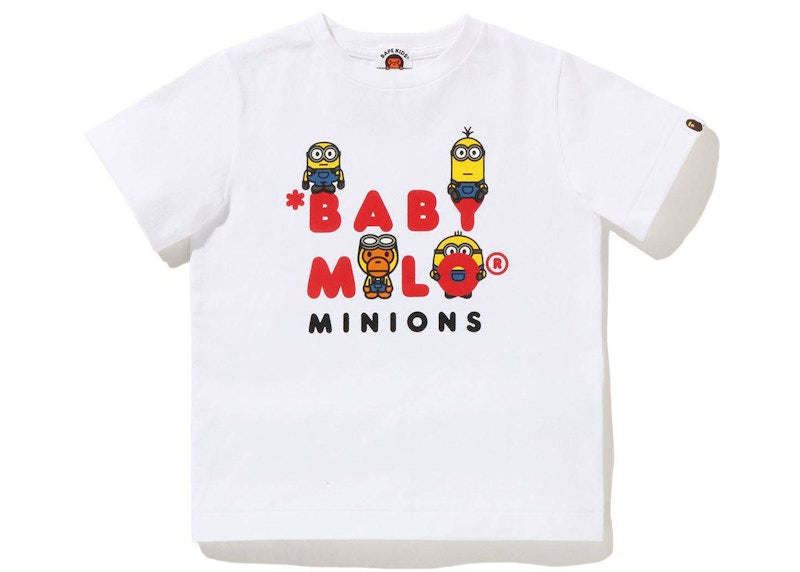 BAPE x Minions 03 Kids Tee White