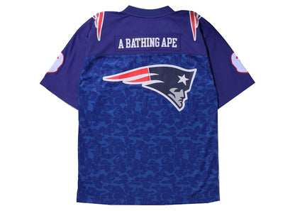 BAPE x Mitchell & Ness NFL New England Patriots Legacy Jersey Navy