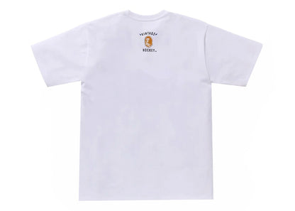 BAPE x Mitchell & Ness NHL Hockey Graphic Tee White
