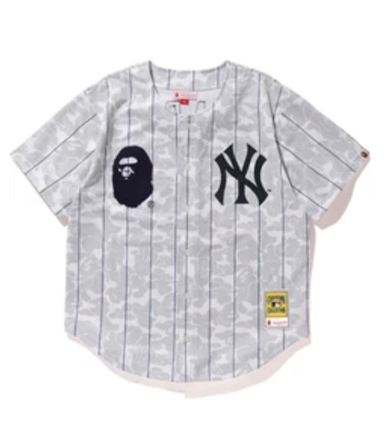 BAPE x Mitchell & Ness Yankees Jersey White