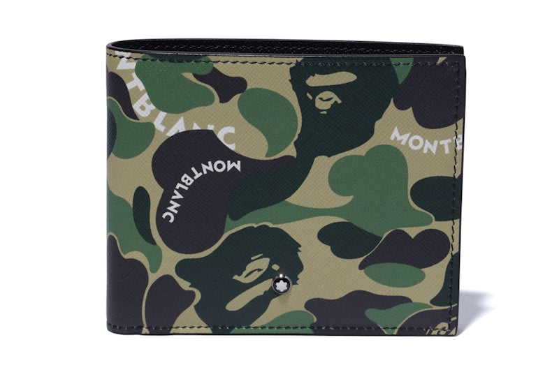BAPE x Montblanc Wallet Green