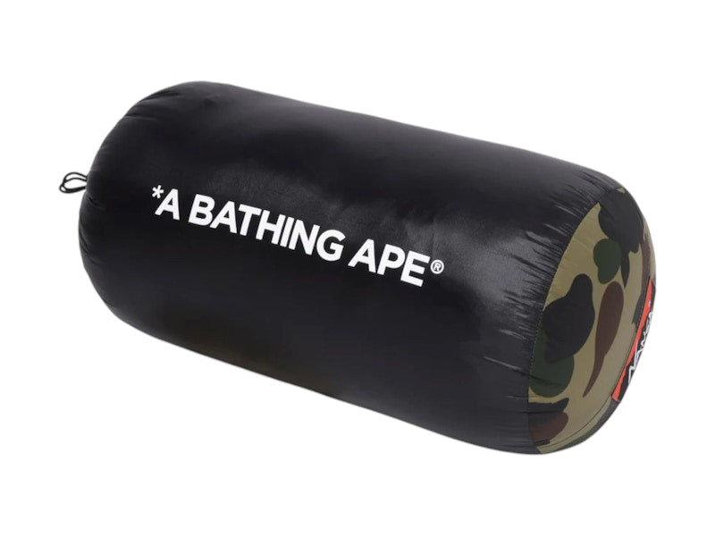 BAPE x Nanga 1st Camo Aurora Tex 600 DX Camping Bag Green