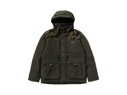 BAPE x Nanga Hinoc Down Jacket Olivedrab