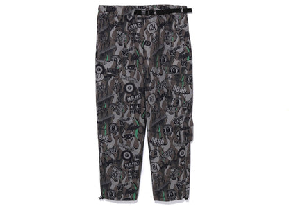BAPE x Neighborhood Multi Pocket Track Pants Green