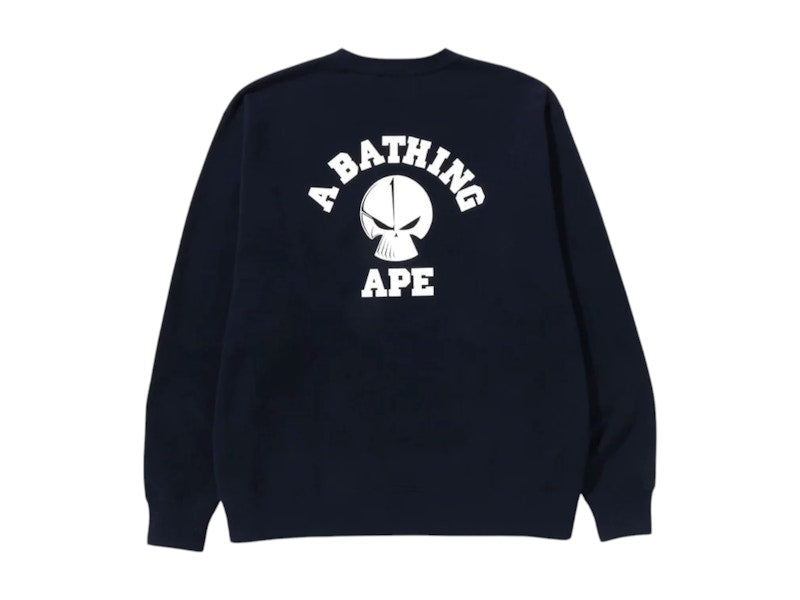BAPE x Neighborhood Relaxed Fit Crewneck Navy