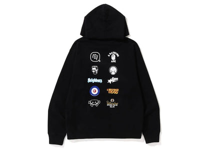 BAPE x Neighborhood Relaxed Fit Pullover Hoodie Black