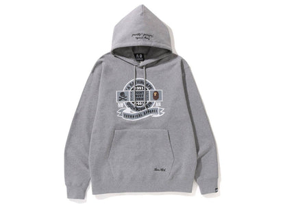 BAPE x Neighborhood Relaxed Fit Pullover Hoodie Grey