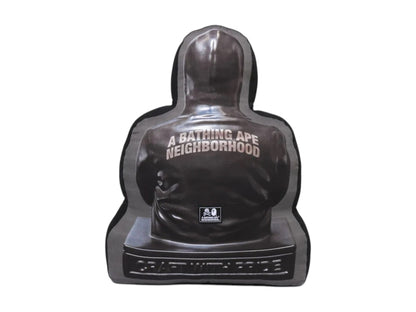 BAPE x Neighborhood Shark Cushion Black