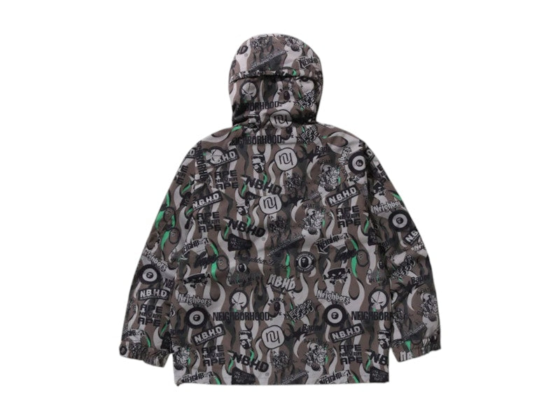 BAPE x Neighborhood Snowboard II Jacket Green