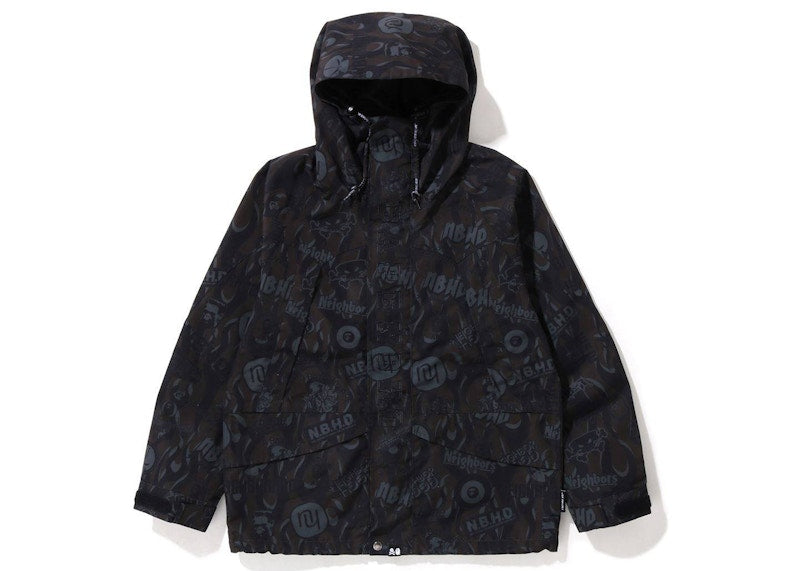 BAPE x Neighborhood Snowboard Jacket Black