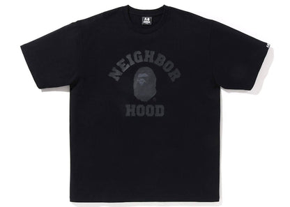 BAPE x Neighborhood Tee Black