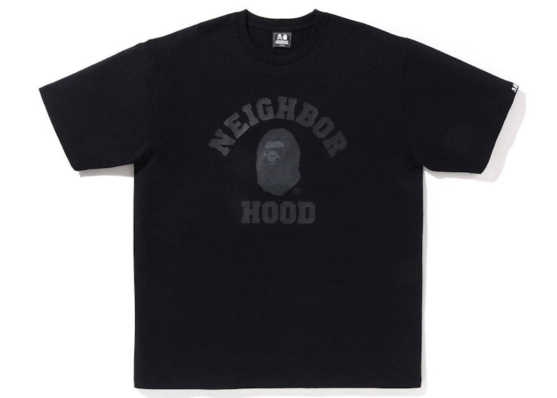 BAPE x Neighborhood Tee Black