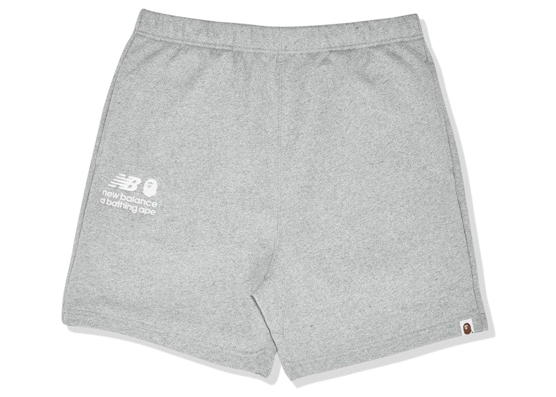 BAPE x New Balance Relaxed Fit Shorts Grey