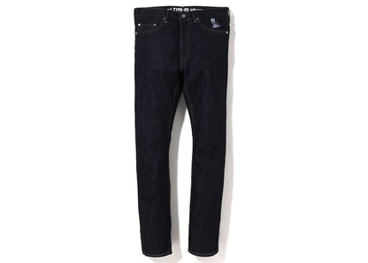 BAPE x OVO 2008 Type-05 Denim Pants Indigo