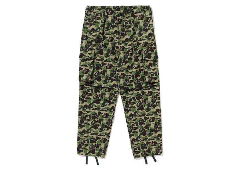 BAPE x OVO ABC Camo 6 Pocket Pants Green
