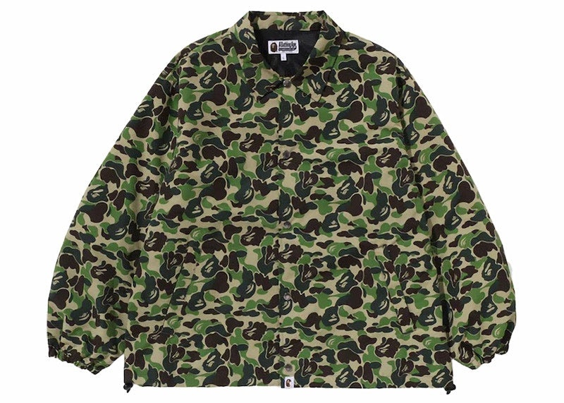 BAPE x OVO ABC Camo Coach Jacket Green