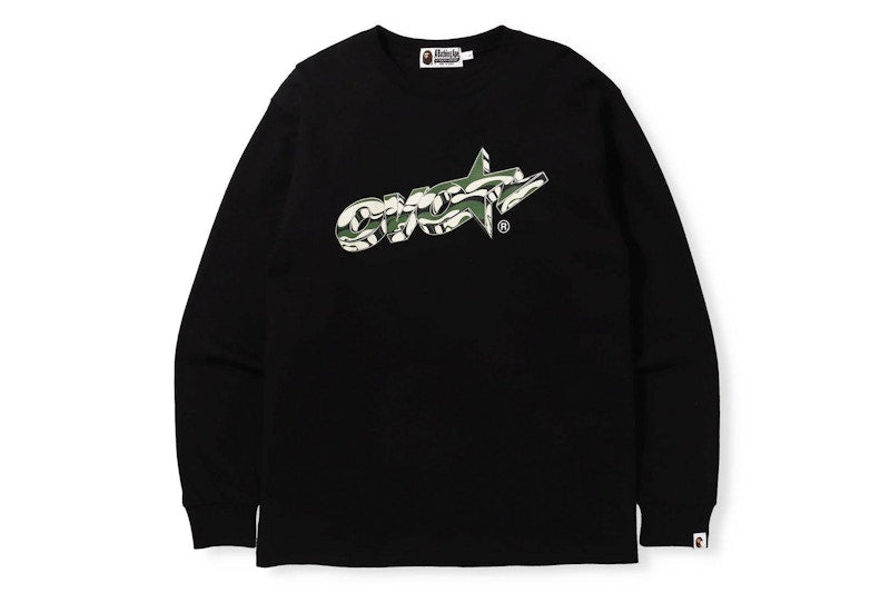 BAPE x OVO L/S T-shirt Black