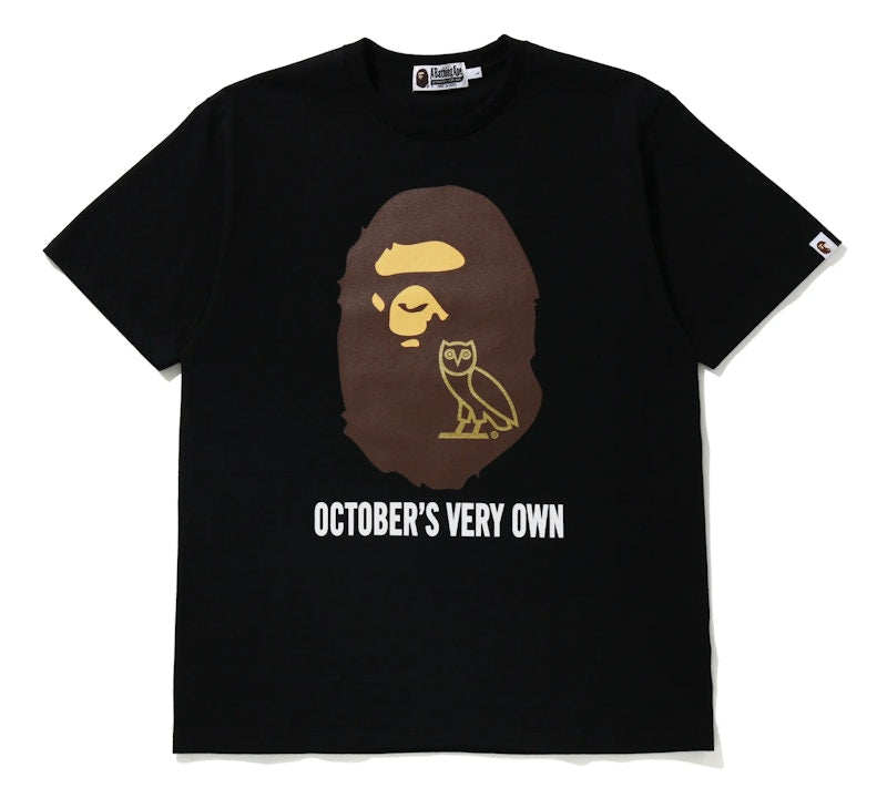 BAPE x OVO Tee Black