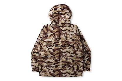 BAPE x OVO Woodland Camo Snowboard Jacket Beige