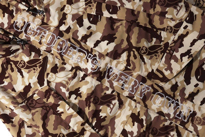 BAPE x OVO Woodland Camo Snowboard Jacket Beige
