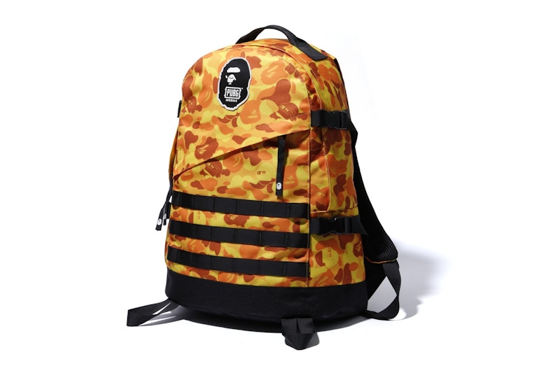 BAPE x PUBG Backpack Orange