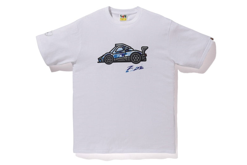 BAPE x Pagani Baby Graphic Tee White