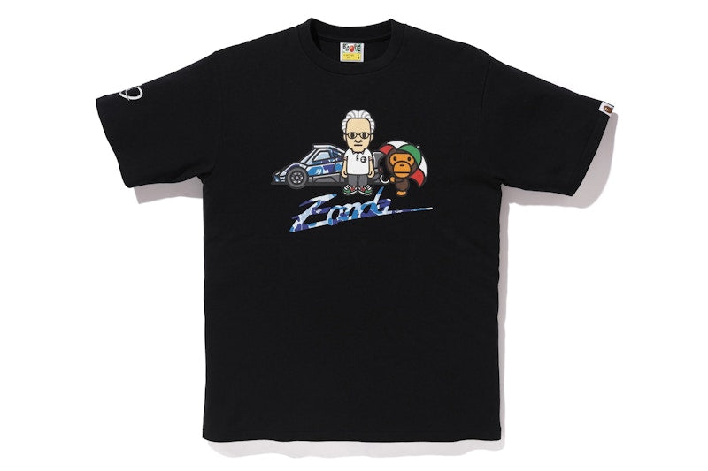 BAPE x Pagani Baby Milo Tee Black