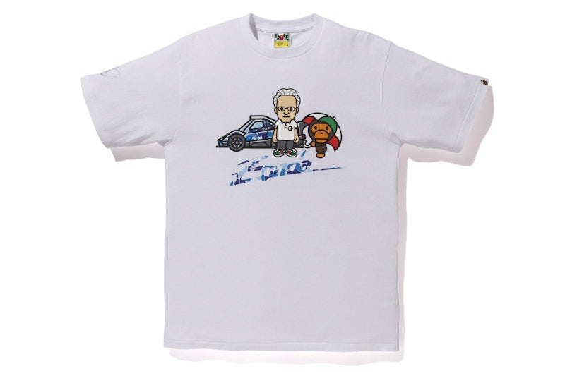 BAPE x Pagani Baby Milo Tee White