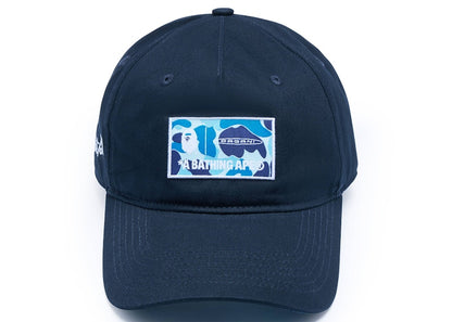 BAPE x Pagani Cap Navy Blue ABC Camo