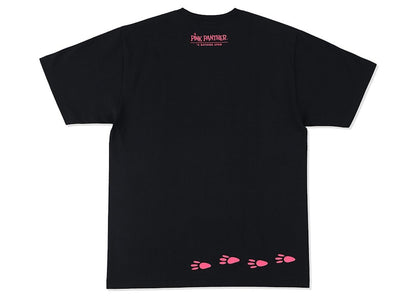 BAPE x Pink Panther ABC Camo Wall Tee Black