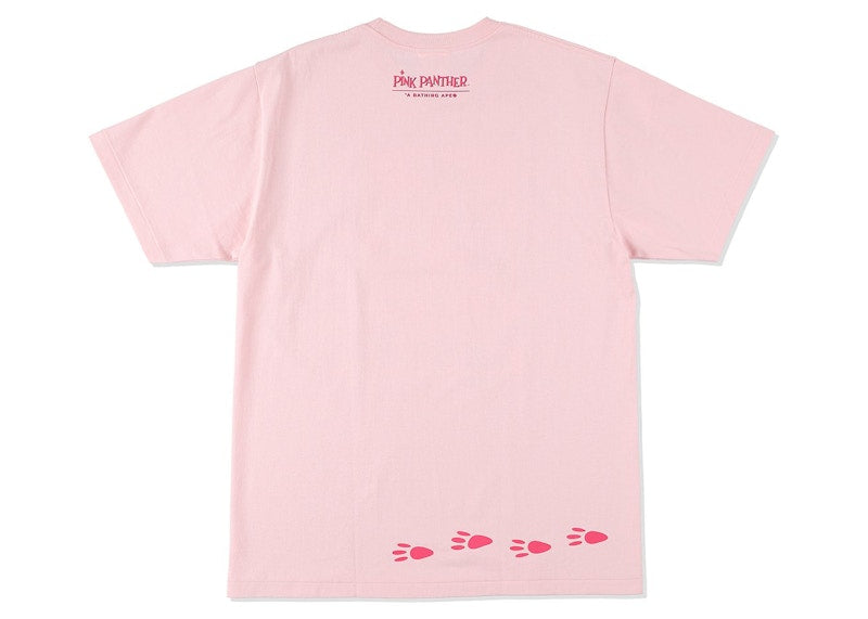 BAPE x Pink Panther ABC Camo Wall Tee Pink