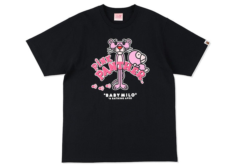 BAPE x Pink Panther Baby Milo #1 Tee Black