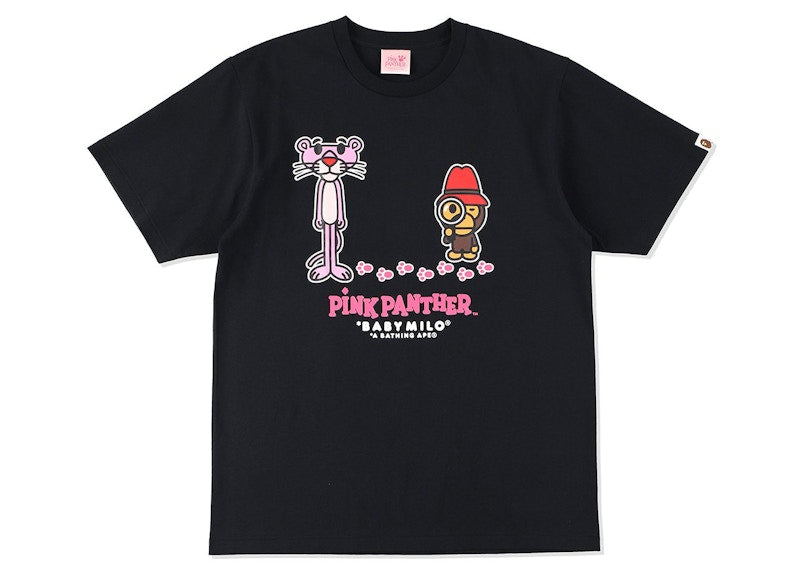 BAPE x Pink Panther Baby Milo #2 Tee Black