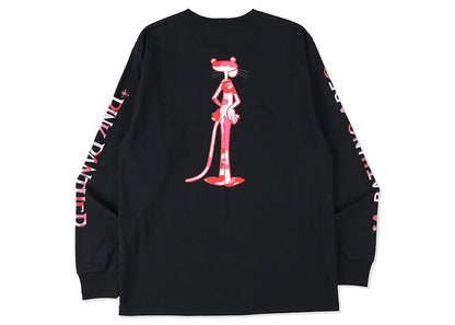 BAPE x Pink Panther Long Sleeve Tee Black