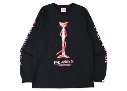 BAPE x Pink Panther Long Sleeve Tee Black